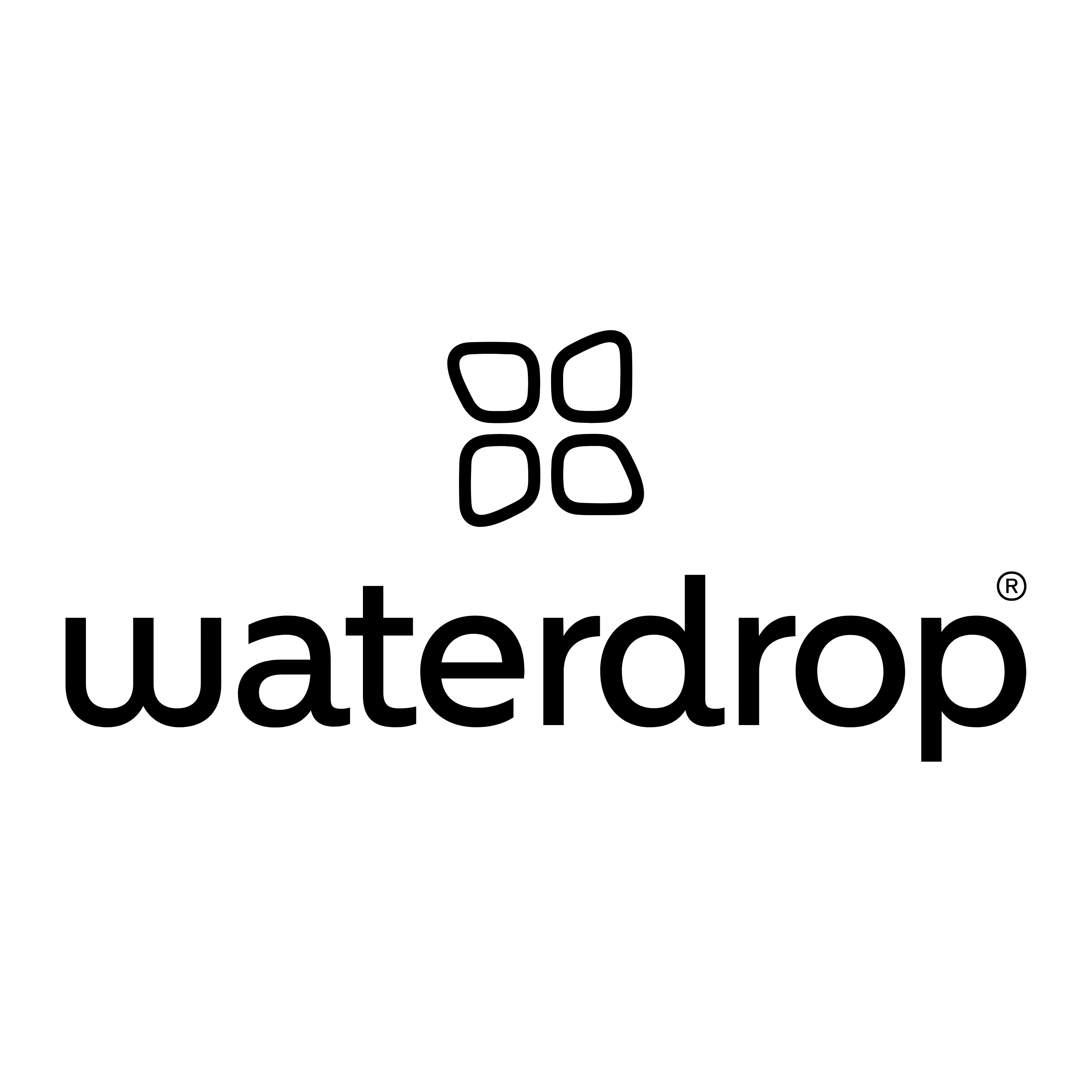 WATERDROP WB logo